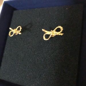 Anthropologie Bow Earrings